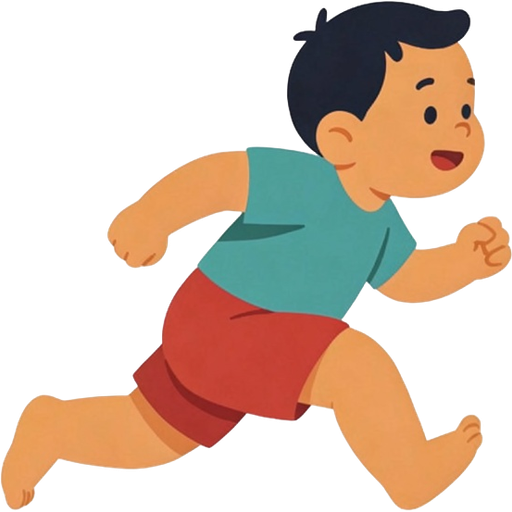 run — illustration for the TotWord actions lesson