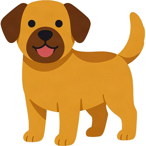 dog — illustration for the TotWord animals lesson