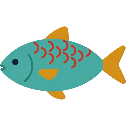 fish — illustration for the TotWord animals lesson
