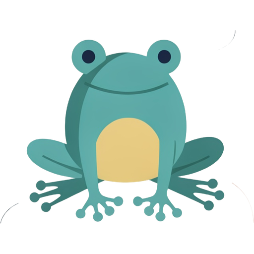 frog — illustration for the TotWord animals lesson