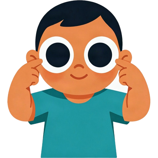 eye — illustration for the TotWord body-parts lesson