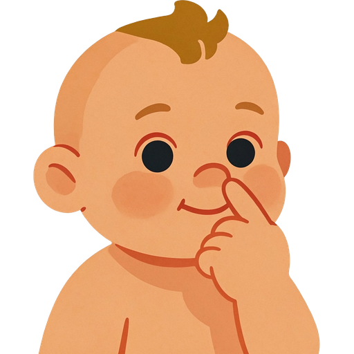 nose — illustration for the TotWord body-parts lesson