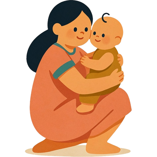 mother — illustration for the TotWord family lesson