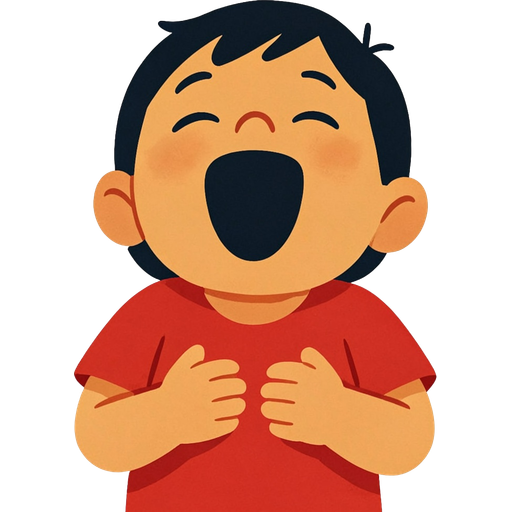 laugh — illustration for the TotWord feelings lesson