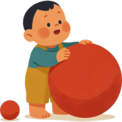 big — illustration for the TotWord first-words lesson