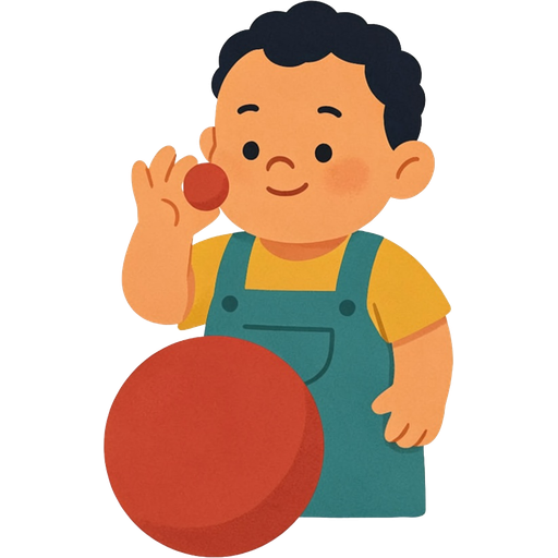small — illustration for the TotWord first-words lesson