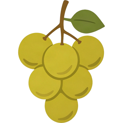 grape — illustration for the TotWord fruits lesson