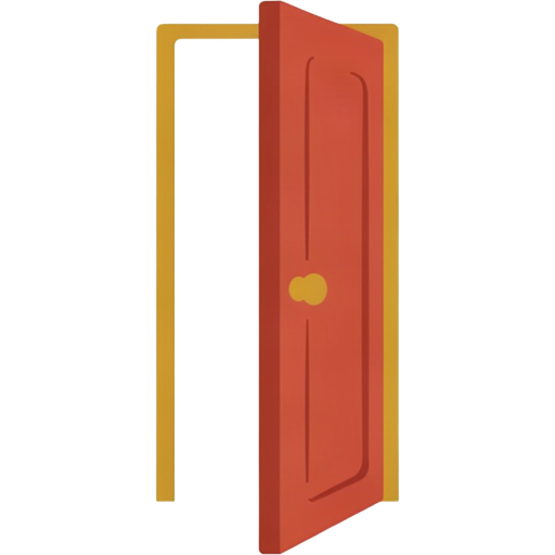 door — illustration for the TotWord home-objects lesson