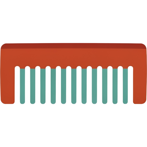 comb — illustration for the TotWord bathroom lesson