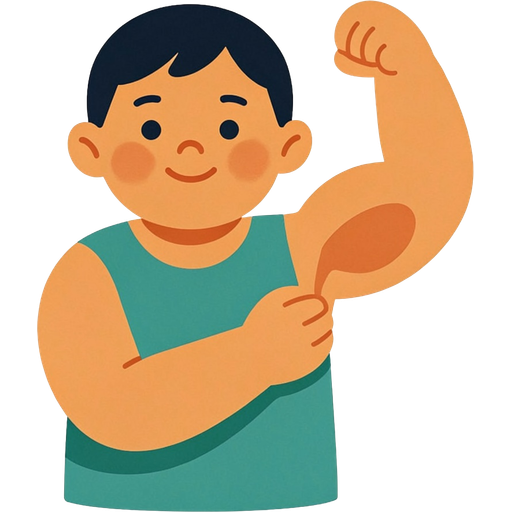arm — illustration for the TotWord body-parts lesson