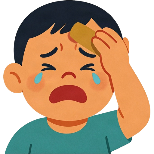 hurt — illustration for the TotWord feelings lesson