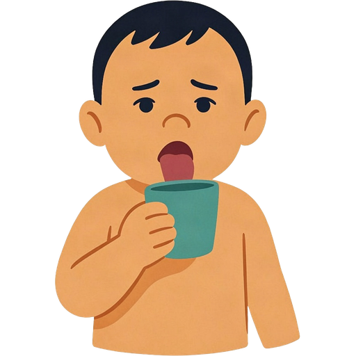 thirsty — illustration for the TotWord feelings lesson