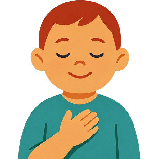 thanks — illustration for the TotWord first-words lesson