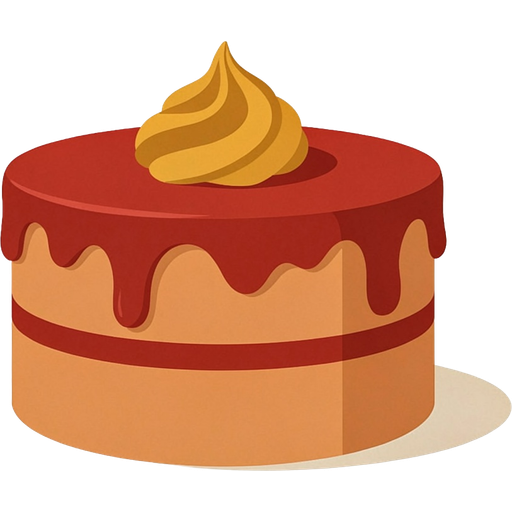 cake — illustration for the TotWord food lesson