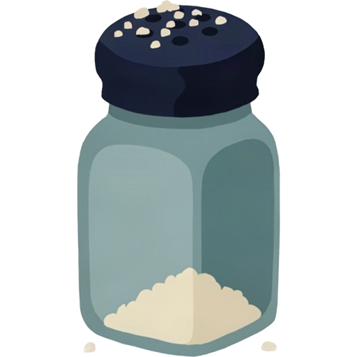 salt — illustration for the TotWord food lesson