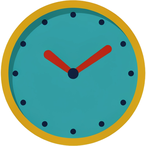 clock — illustration for the TotWord home-objects lesson
