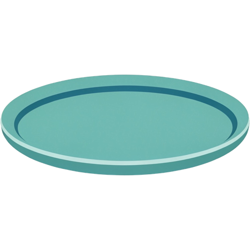 plate — illustration for the TotWord kitchen lesson