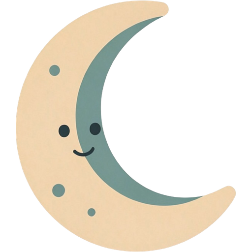 moon — illustration for the TotWord outdoors lesson