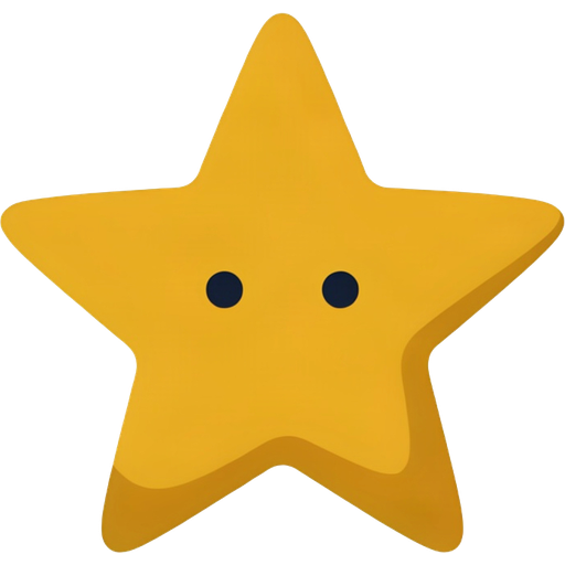star — illustration for the TotWord outdoors lesson