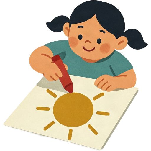 draw — illustration for the TotWord actions lesson