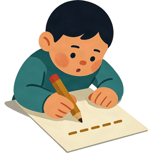 write — illustration for the TotWord actions lesson