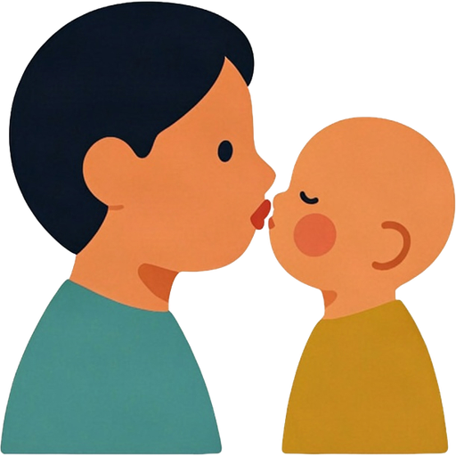 kiss — illustration for the TotWord actions lesson