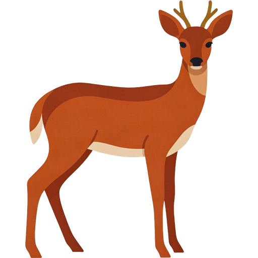 deer — illustration for the TotWord animals lesson