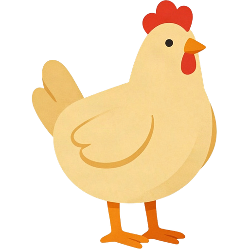 chicken — illustration for the TotWord food lesson