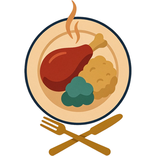 dinner — illustration for the TotWord meals lesson