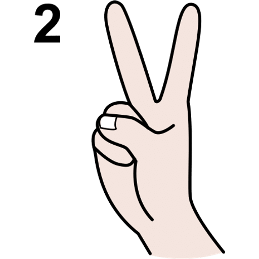 two — illustration for the TotWord numbers lesson