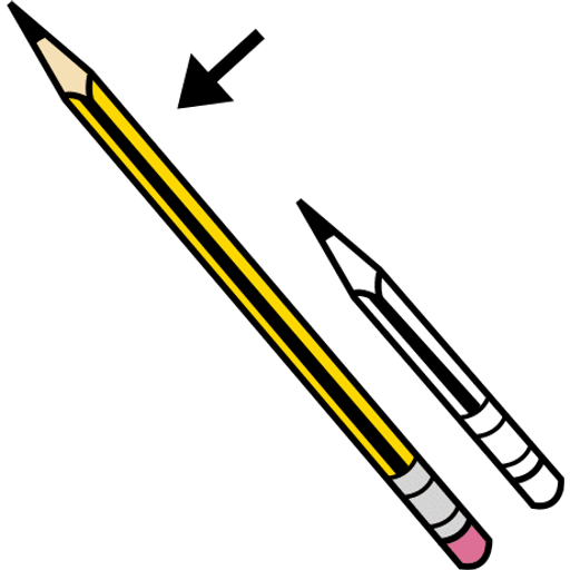 long — illustration for the TotWord opposites lesson