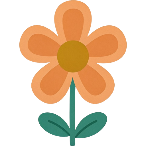 flower — illustration for the TotWord outdoors lesson