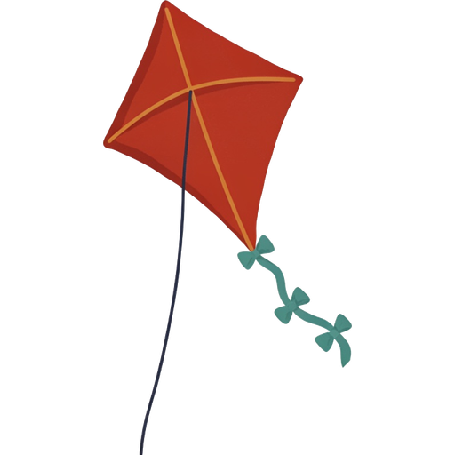 kite — illustration for the TotWord toys lesson