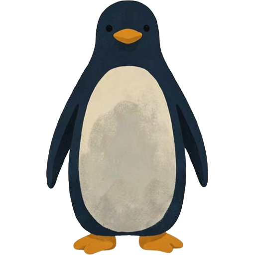 penguin — illustration for the TotWord animals lesson