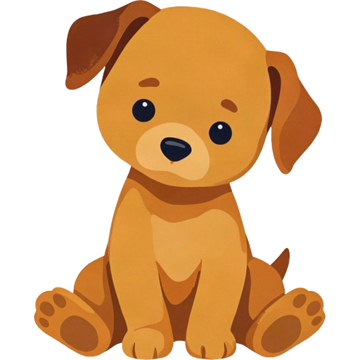 puppy — illustration for the TotWord animals lesson