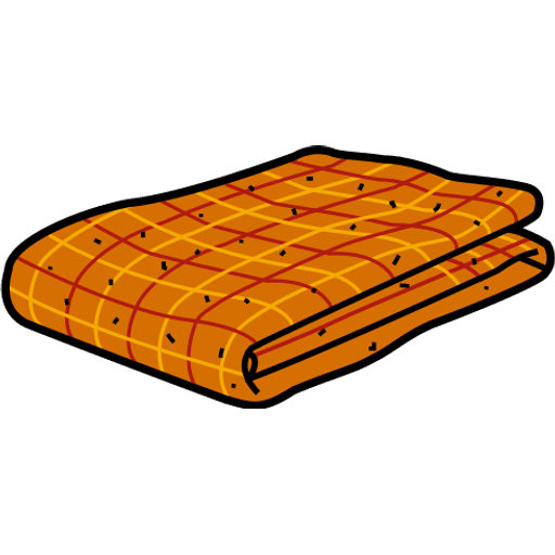 blanket — illustration for the TotWord bedroom lesson