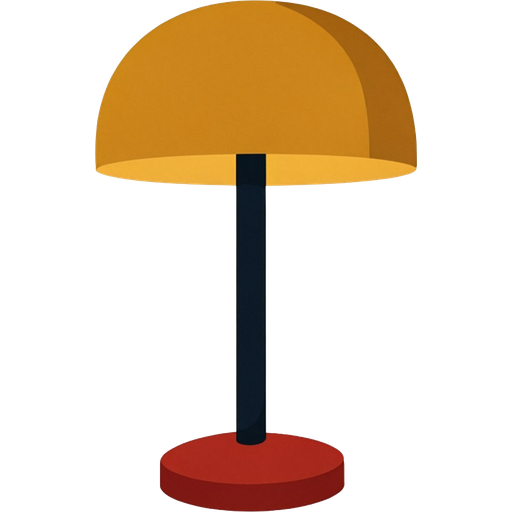 lamp — illustration for the TotWord bedroom lesson