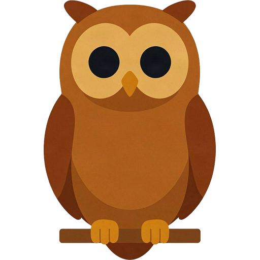 owl — illustration for the TotWord birds lesson