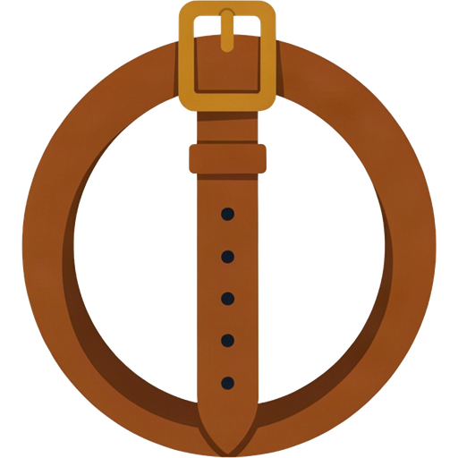 belt — illustration for the TotWord clothing lesson
