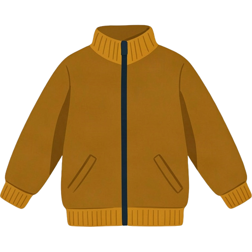 jacket — illustration for the TotWord clothing lesson