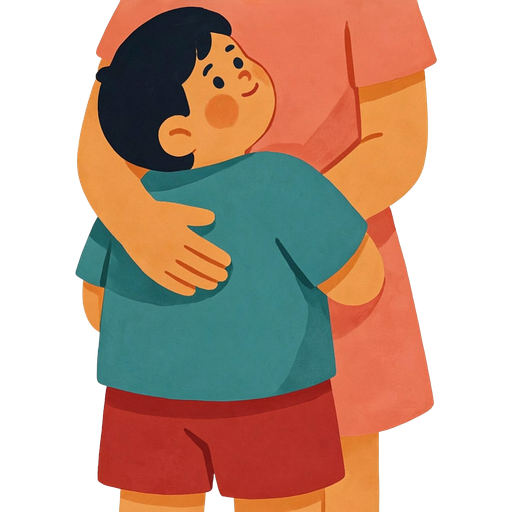 son — illustration for the TotWord family lesson