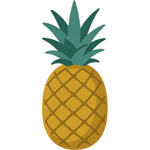 pineapple — illustration for the TotWord fruits lesson