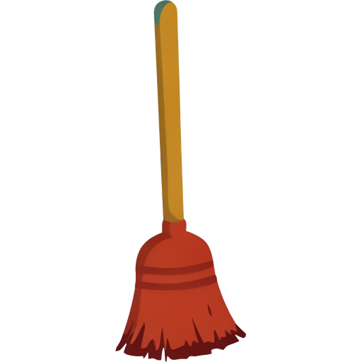 broom — illustration for the TotWord home-objects lesson