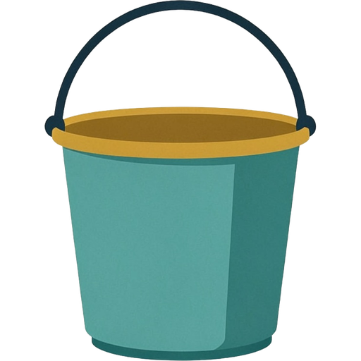 bucket — illustration for the TotWord home-objects lesson