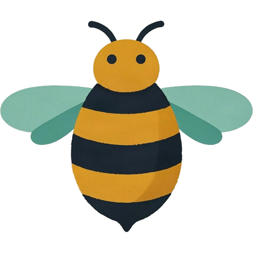 bee — illustration for the TotWord insects lesson