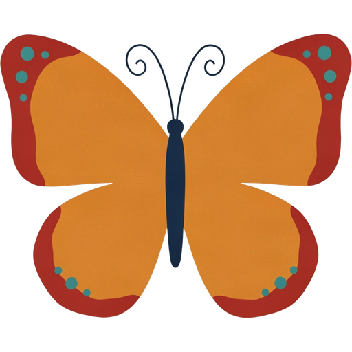 butterfly — illustration for the TotWord insects lesson