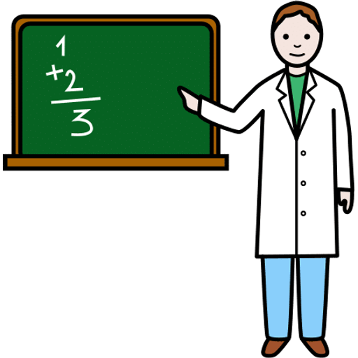 teacher — illustration for the TotWord people lesson