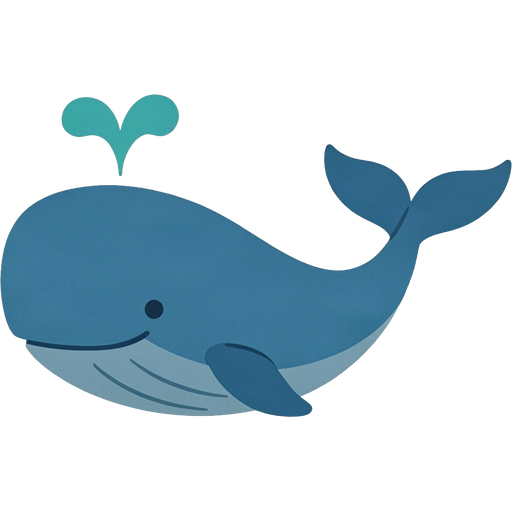 whale — illustration for the TotWord sea-animals lesson