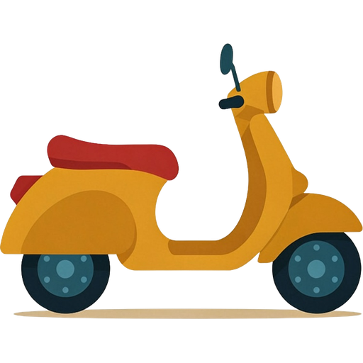 scooter — illustration for the TotWord vehicles lesson