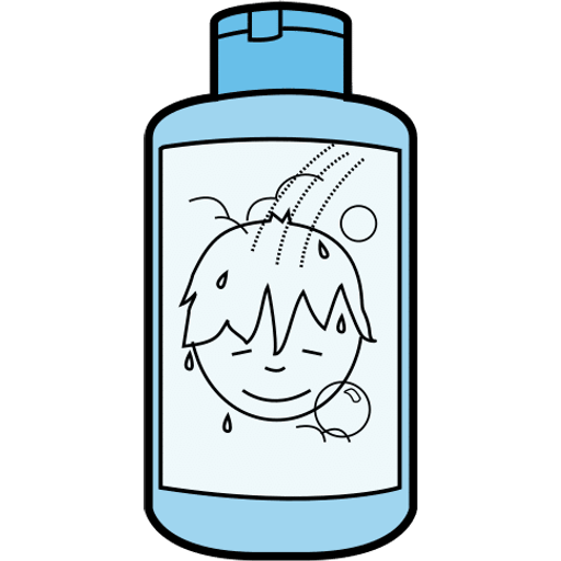 shampoo — illustration for the TotWord bathroom lesson
